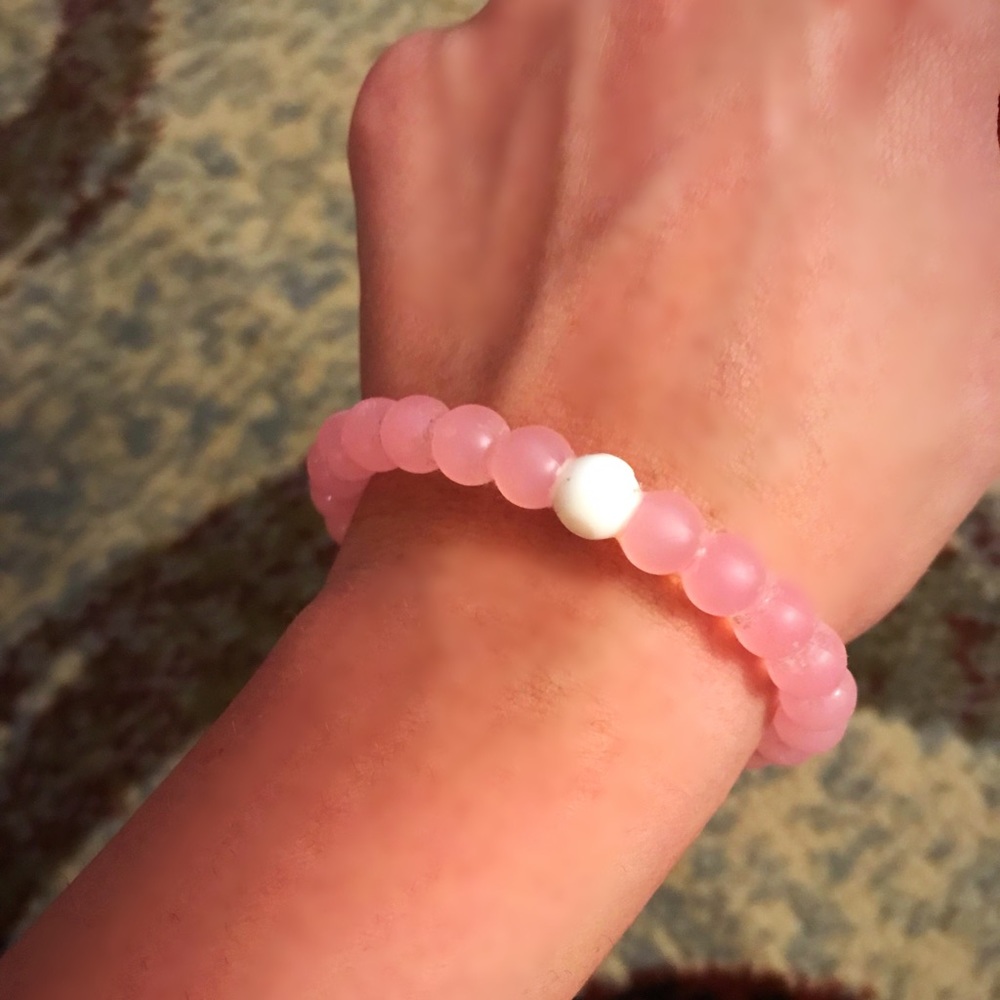 Breast cancer Lokai bracelet